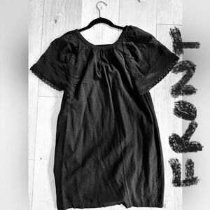 Black Short Sleeve Dress